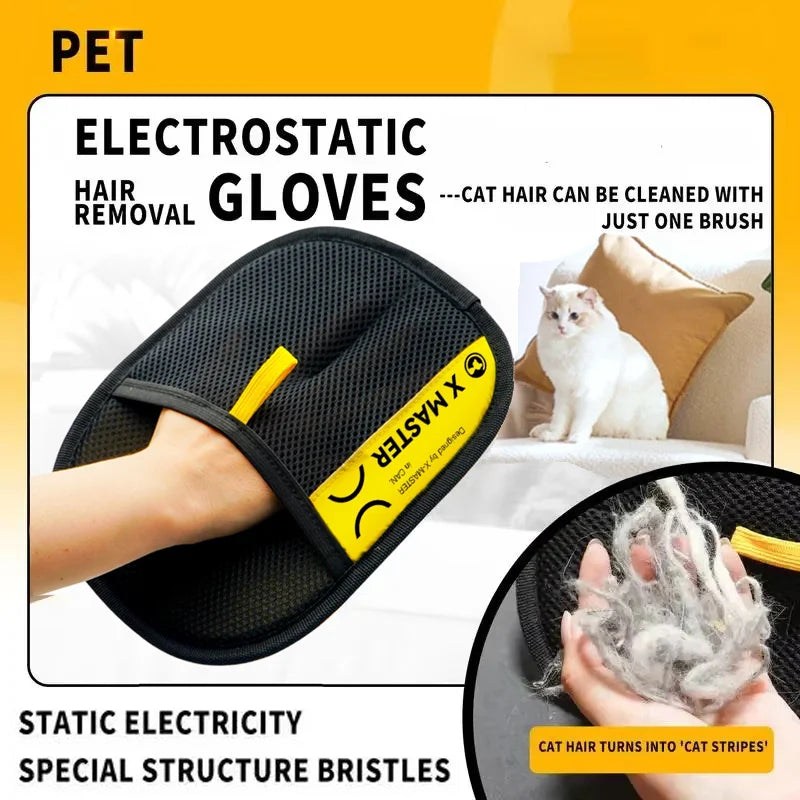 Pet Hair Cleaning  Gloves