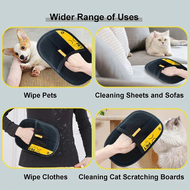 Pet Hair Cleaning  Gloves