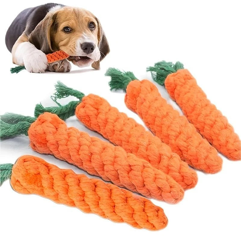 Carrot Rope Chew Toy