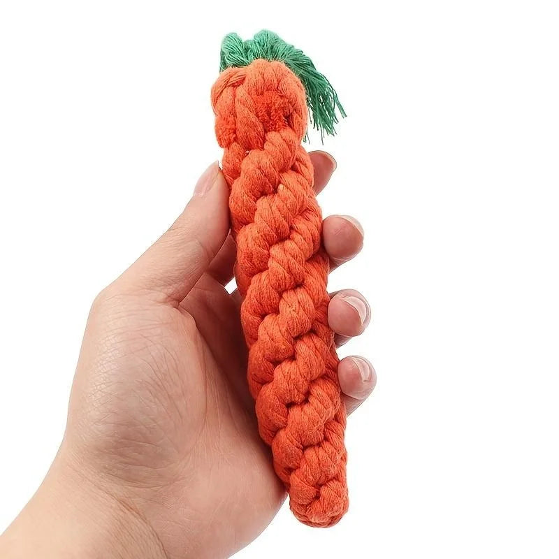 Carrot Rope Chew Toy