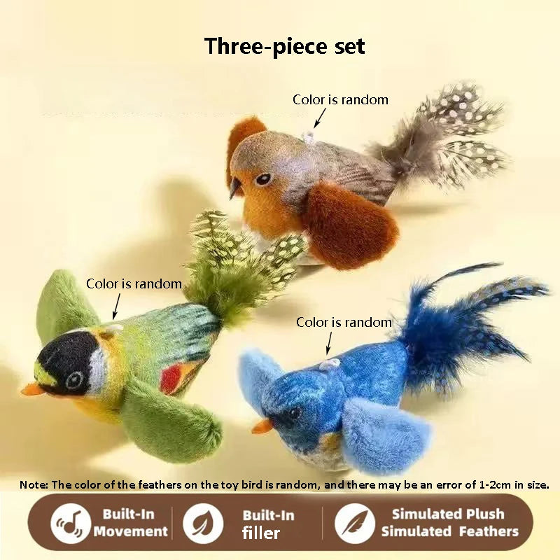 Bird Sound Cat Toy