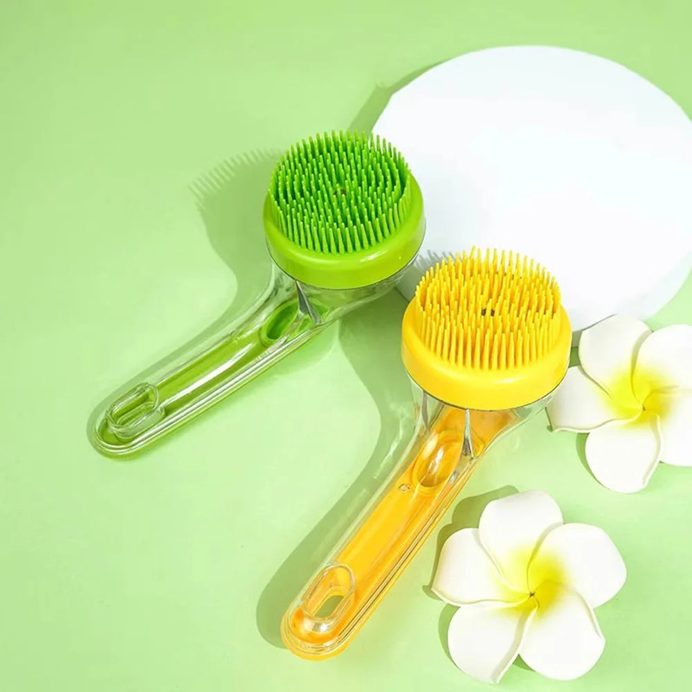 Pet Bath Brush for Small Dogs & Cats