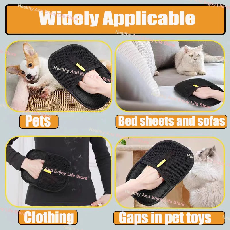 Pet Hair Cleaning  Gloves