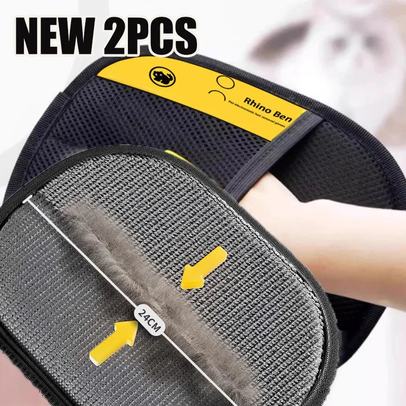 Pet Hair Cleaning  Gloves