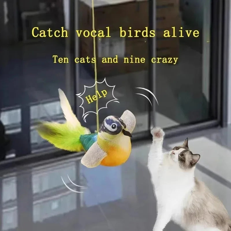 Bird Sound Cat Toy