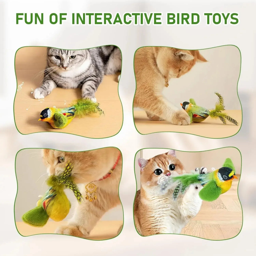 Bird Sound Cat Toy